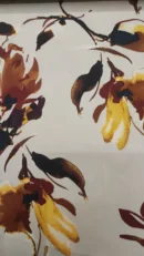 Tecido Confeção | Vestuário | Acetinado | Floral