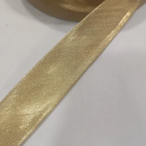 Fita de Viés | Cose | Viés de Lamé | 2CM | Dourado 0100