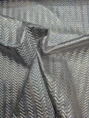 Lamé Acolchoado | Chevron | Carnaval | Prateado