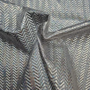 Lamé Acolchoado | Chevron | Carnaval | Prateado