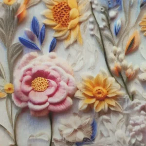 Tecido 100% Algodão | Estampado | Floral