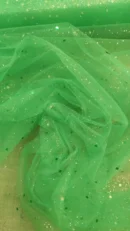 Tulle com Brilhantes | Extra Brilho | Carnaval | Verde Maçã(9)
