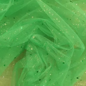 Tulle com Brilhantes | Extra Brilho | Carnaval | Verde Maçã(9)