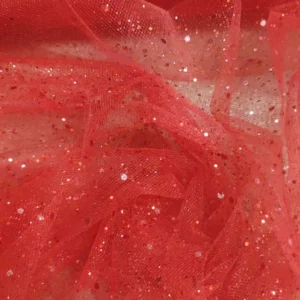 Tulle com Brilhantes | Extra Brilho | Carnaval | Vermelho(4)
