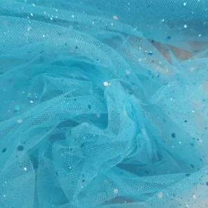 Tulle com Brilhantes | Extra Brilho | Carnaval | Turquesa(6)