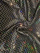 Veludo | Elasticidade | Carnaval | Preto/Iridescente