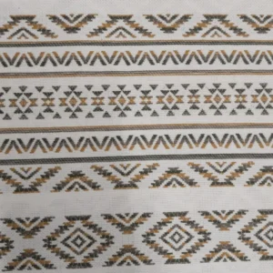 Tecido Decoração | Loneta Jacquard | Relevo | Étnico Geométrico
