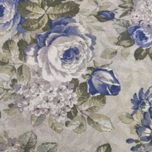 Tecido Loneta  | Estampado | Rosas