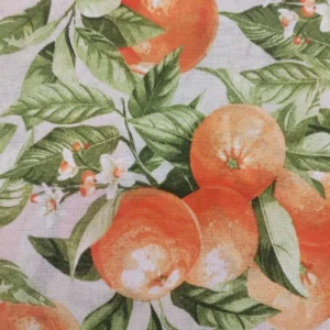 Tecido Loneta  | Estampado | Laranjas