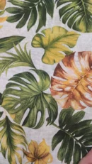 Tecido Loneta  | Estampado | Costela De Adão