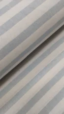 Tecidos Resinados | Estampado | Linho Alentejano | Riscas | Azul Bebé
