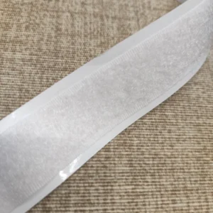 Fita Velcro | Colar | 2CM | Branco | Fêmea (macio)