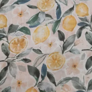 Musselinas | Algodão Orgânico | Estampado | Limões