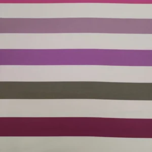 Tecido Canvas | 100% Algodão | Estampado Poppy | Riscas (5cm)