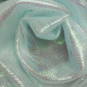 Organza | Crinkle Irise | Carnaval/Marchas Populares | Brilho | Turquesa 9