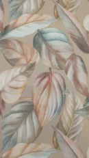 Tecido Sofimon | Anti Manchas | Impermeável | Estampado | Folhas