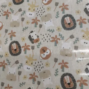 Tecido Plastificado | Estampado Infantil | Selva