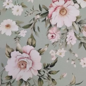 Atoalhado | 100% Poliéster | Estampado | Floral