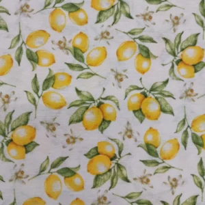 Tecido Loneta  | Estampado | Limões