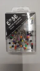 Caixa de Alfinetes | Marca Cose | Cabeça de Pérola