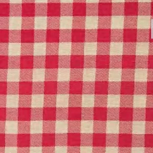Tecidos Resinados | Estampado | Vichy (1,5cm) | Vermelho/Rosa Claro