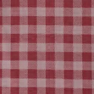 Tecidos Resinados | Estampado | Vichy (1,5cm) | Bordô/Rosa Velho