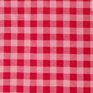 Tecidos Resinados | Estampado | Vichy (1,5cm) | Vermelho/Rosa