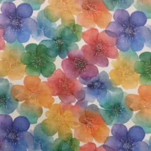 Tecido 100% Algodão | Estampado | Flores