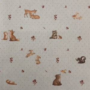 Tecido 100% Algodão | Estampado Infantil | Coleção Sweet Bunny