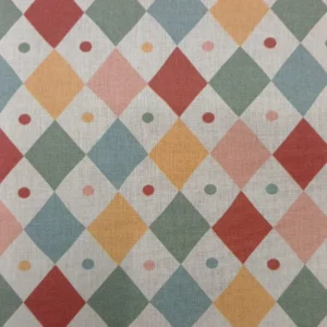 Tecido 100% Algodão | Estampado | Coleção Sweet Geometric
