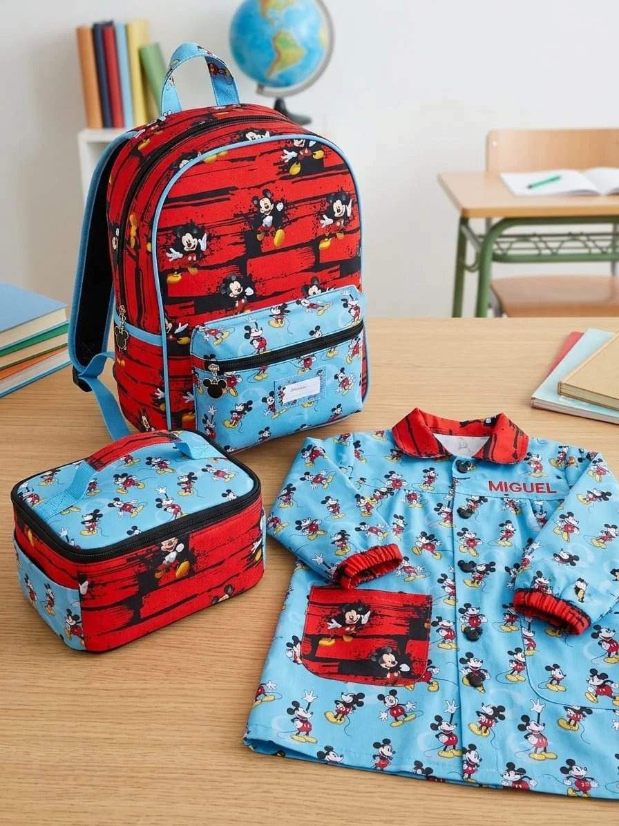 tecidos disney mickey escola