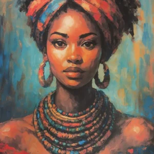 Painel de Veludo | Estampado | Arte Afro