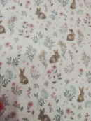 Musselinas | Algodão Orgânico | Estampado Infantil | Sweet Bunny