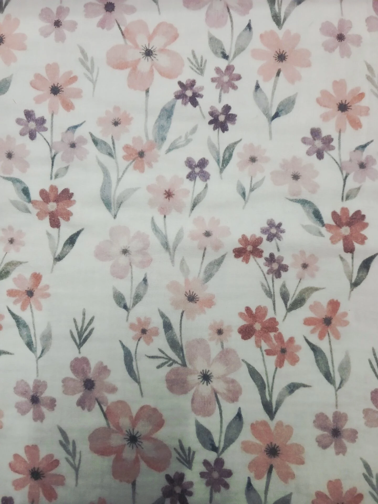 Musselinas | Algodão Orgânico | Estampado Infantil | Flowers