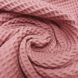 Tecidos 100% Algodão | Piquet Waffle | Rosa Blush (043)