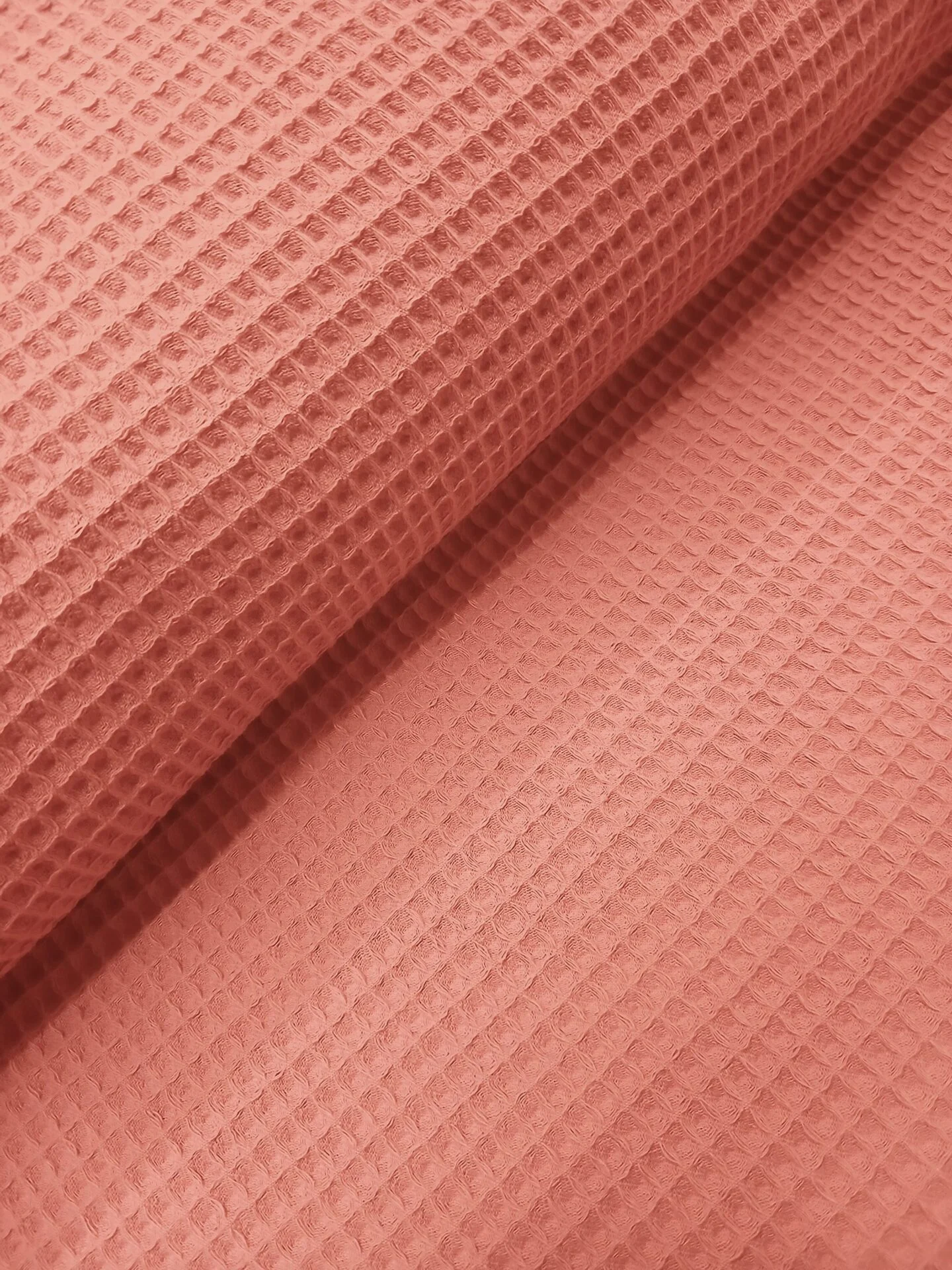 Tecidos 100% Algodão | Piquet Waffle | Rosa Blush (043) - Image 6
