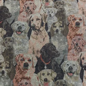 Tecido Decoração | Gobelina Jacquard | Cães