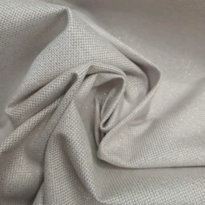 Tecidos Resinados | Linho Alentejano/Lurex Dourado | Cru