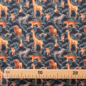 Tecido 100% Algodão | Estampado | Selva