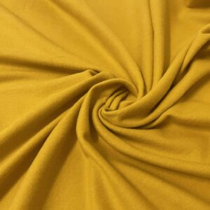 Malha Jersey | Cardada | Lisa | Amarelo Mostarda
