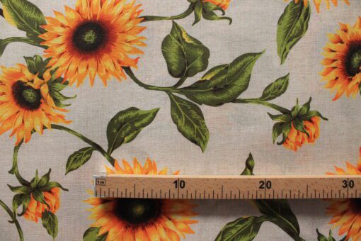 Loneta Fabric | Printed | Sunflower