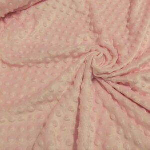 Tecido Minky | Rosa Bebé