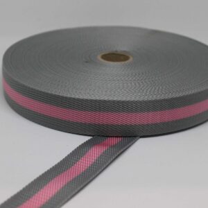 Precinta | Risca | 100% Poliéster<span> - </span>Risca Rosa