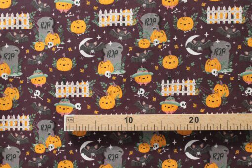 Tissus 100% Coton | Biologique | Halloween