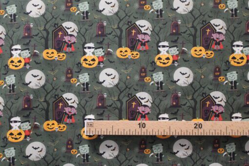 Tecidos 100% Algodão | Orgânico | Halloween