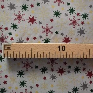 Tecidos 100% Algodão | Estrelas | Flocos de Neve