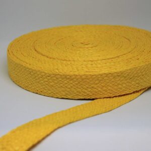 Precinta | Trança | Palhinha | 3 Cm<span> - </span>Amarelo