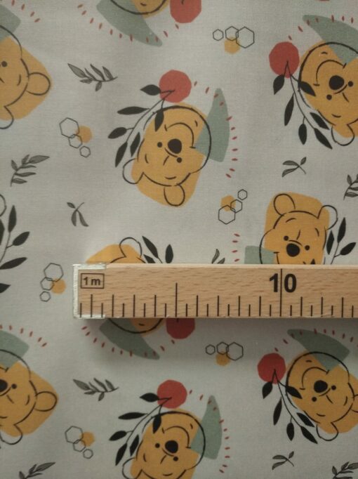 Tecido 100% Algodão | Winnie-The-Pooh | Ursinho Puff - Image 3