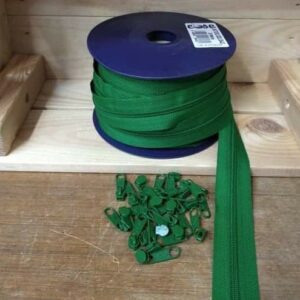 Fecho Zipper | Malha 3 | Verde 643