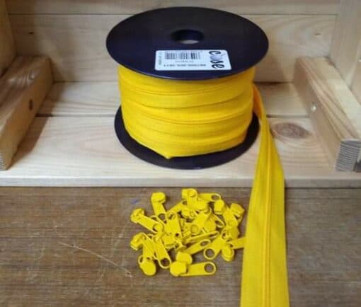 Zip closure | Mesh 3 | Yellow 511